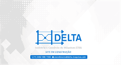 Desktop Screenshot of delta-maquinas.com